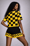 Checkered Crochet Shirt