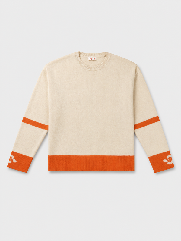 FTMO Maison Stripe Knit Crew