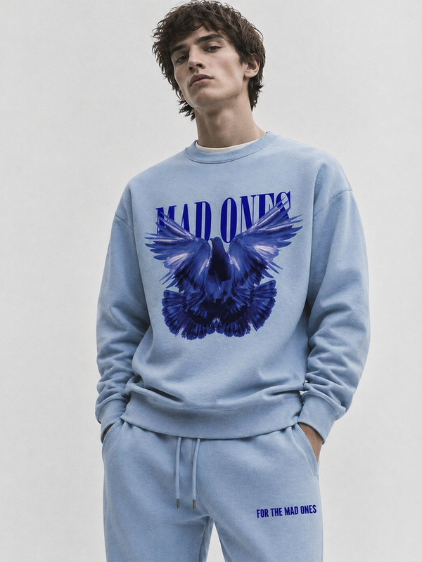 Mad Ones Dove Crewneck